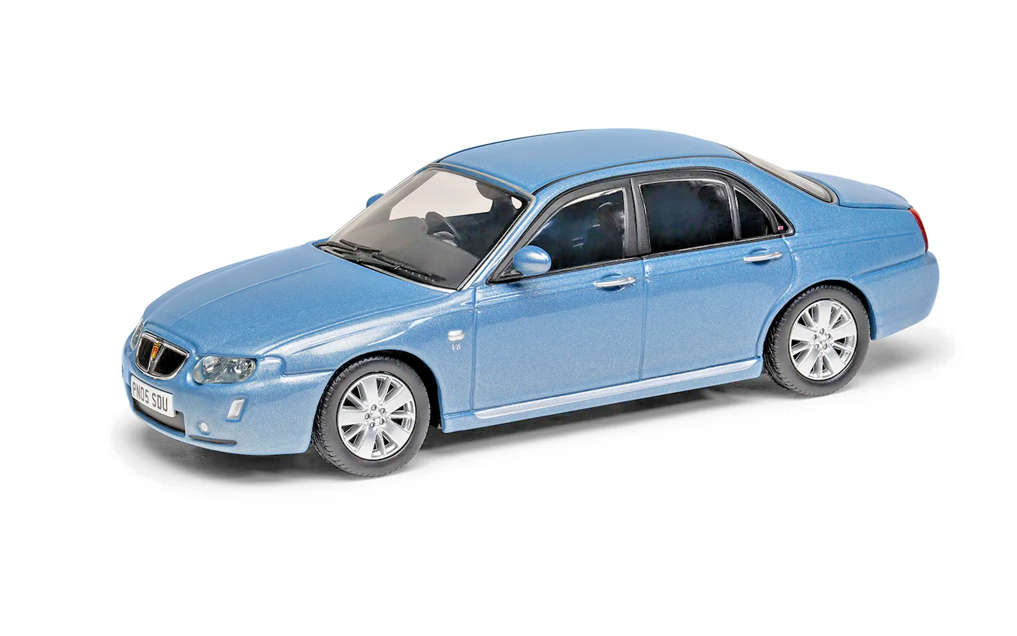 CORGI VANGUARDS 1/43 SCALE - VA09206 - ROVER 75 V6 CONTEMPORARY SKI BLUE - NEW