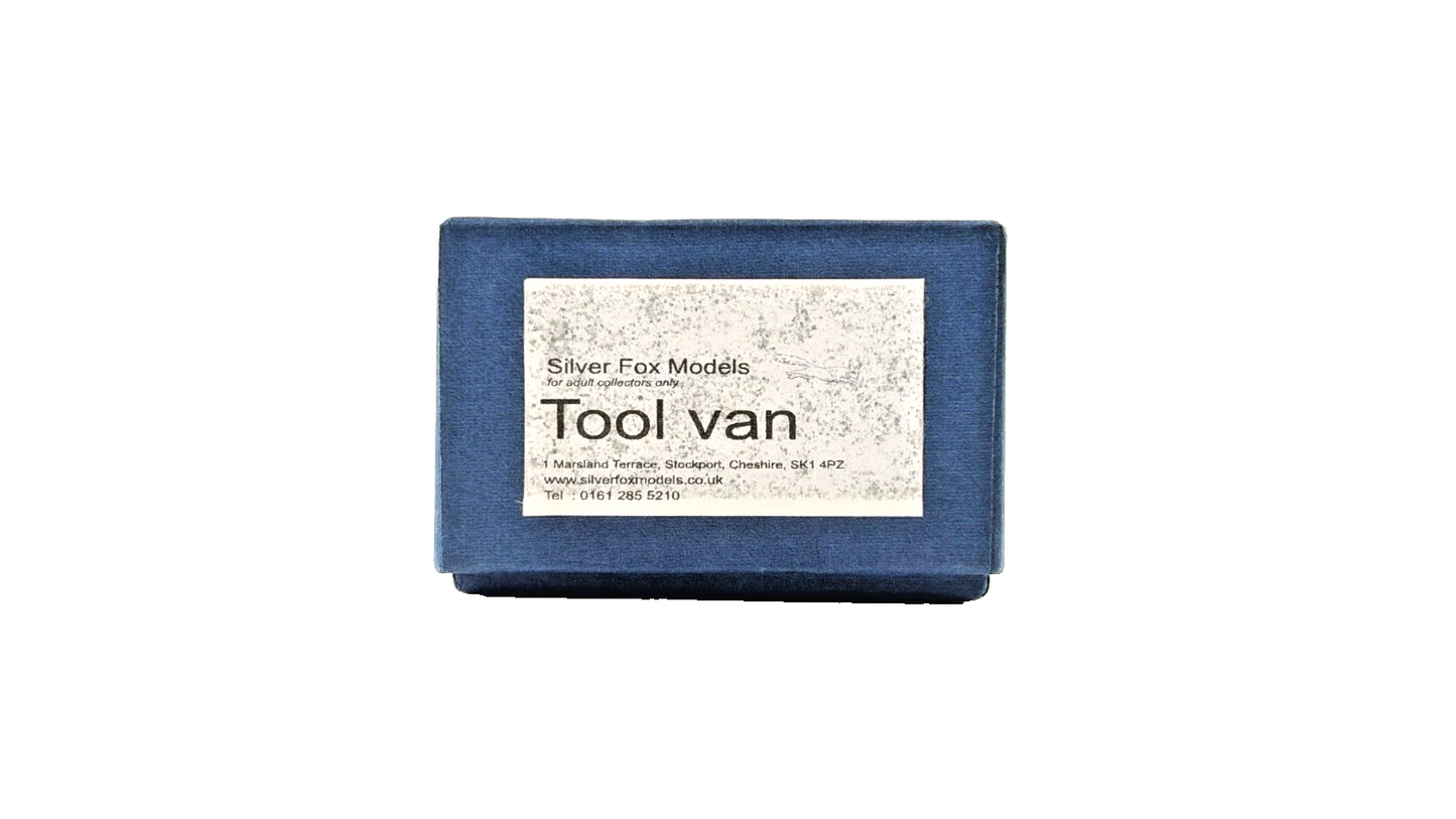 SILVER FOX MODELS OO GAUGE - IRISH RAIL IE ENGINEERS YELLOW TOOL VAN BOXED
