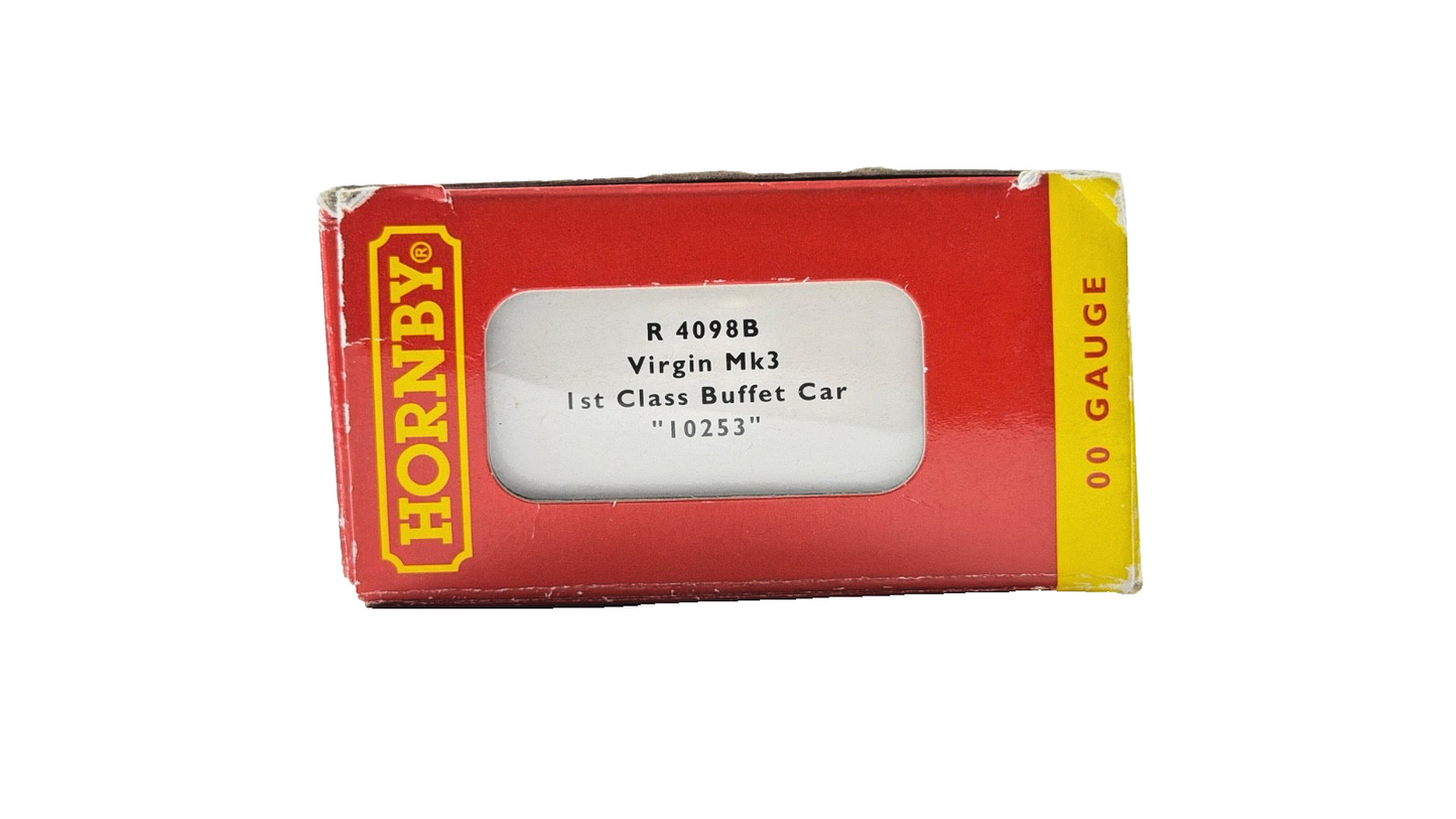 HORNBY 00 GAUGE - R4098B - VIRGIN TRAINS MK3 1ST CLASS BUFFET CAR COACH 10253