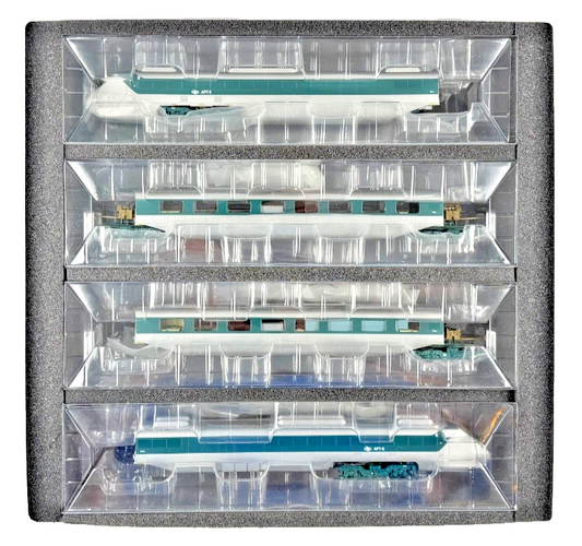 RAPIDO OO GAUGE - 924001 - APT-E TRAIN PACK SILVER/BLUE LIVERY DCC READY SILENT