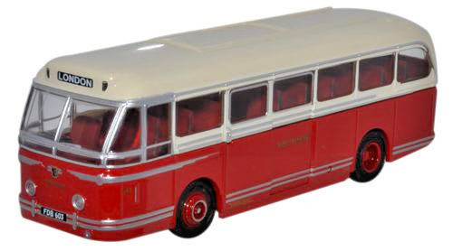 OXFORD DIECAST 1/76 SCALE - 76LRT007 - LEYLAND ROYAL TIGER COACH N. WESTERN NEW