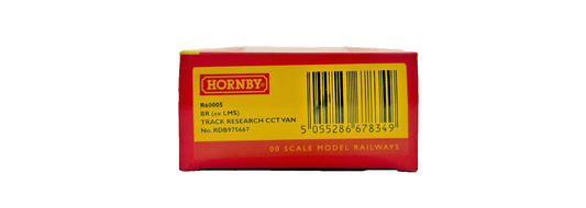 HORNBY OO GAUGE - R60005 - BR (EX LMS) TRACK RESEARCH CCT VAN RTC BLUE BOXED