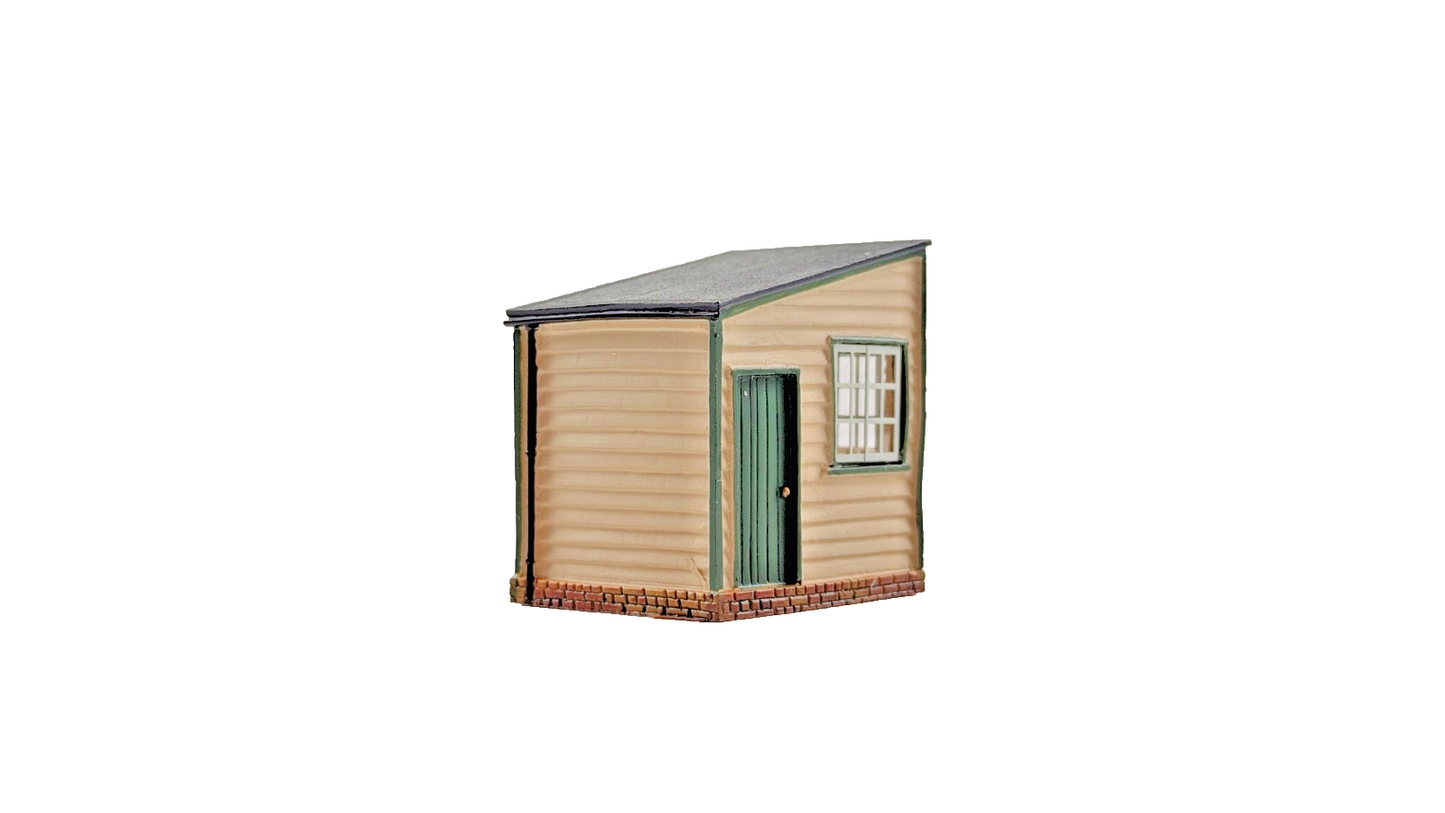 BACHMANN SCENECRAFT OO GAUGE - 44-182Z - BOSCARNE GROUND FRAME HUT - BOXED
