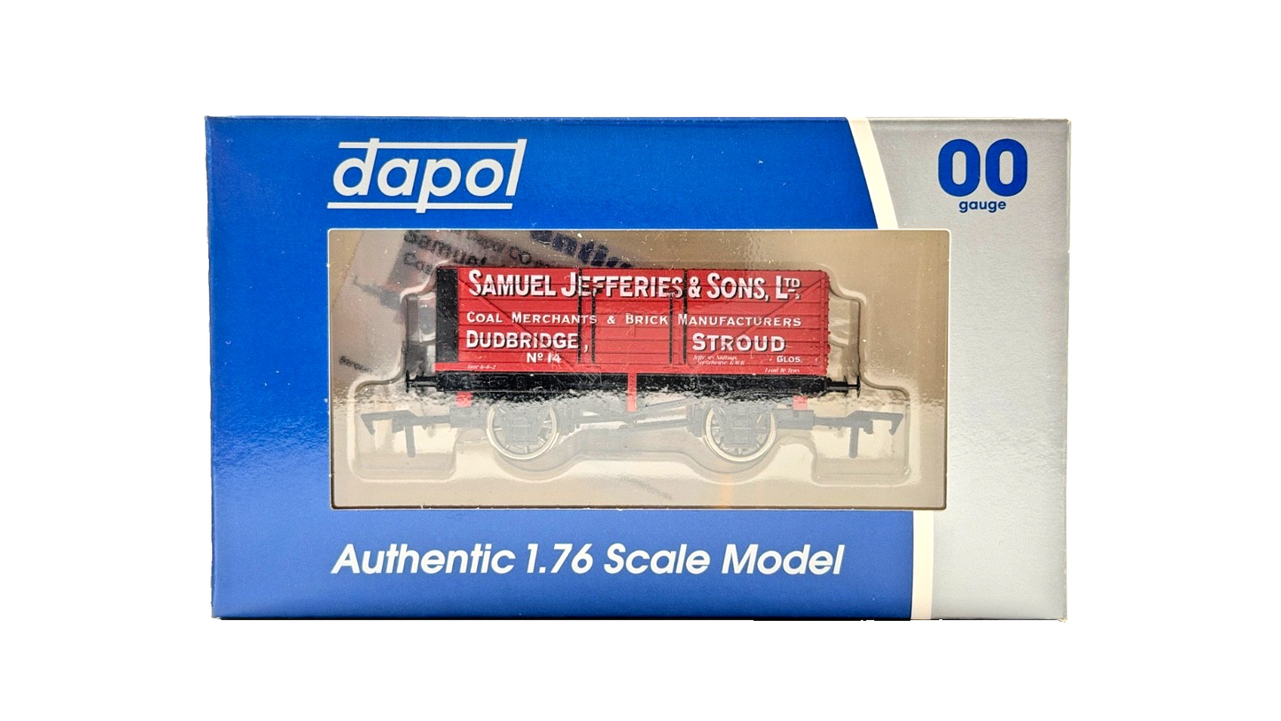 DAPOL 00 GAUGE - SAMUEL JEFFERIES DUDBRIDGE STROUD WAGON 14 (LIMITED EDITION)
