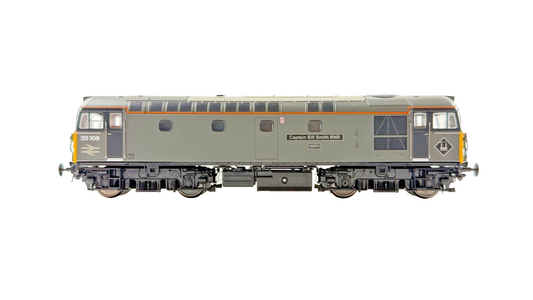 HELJAN OO GAUGE - 3352 - CLASS 33 DIESEL 33109 ENGINEERS GREY CAPTAIN BILL SMITH