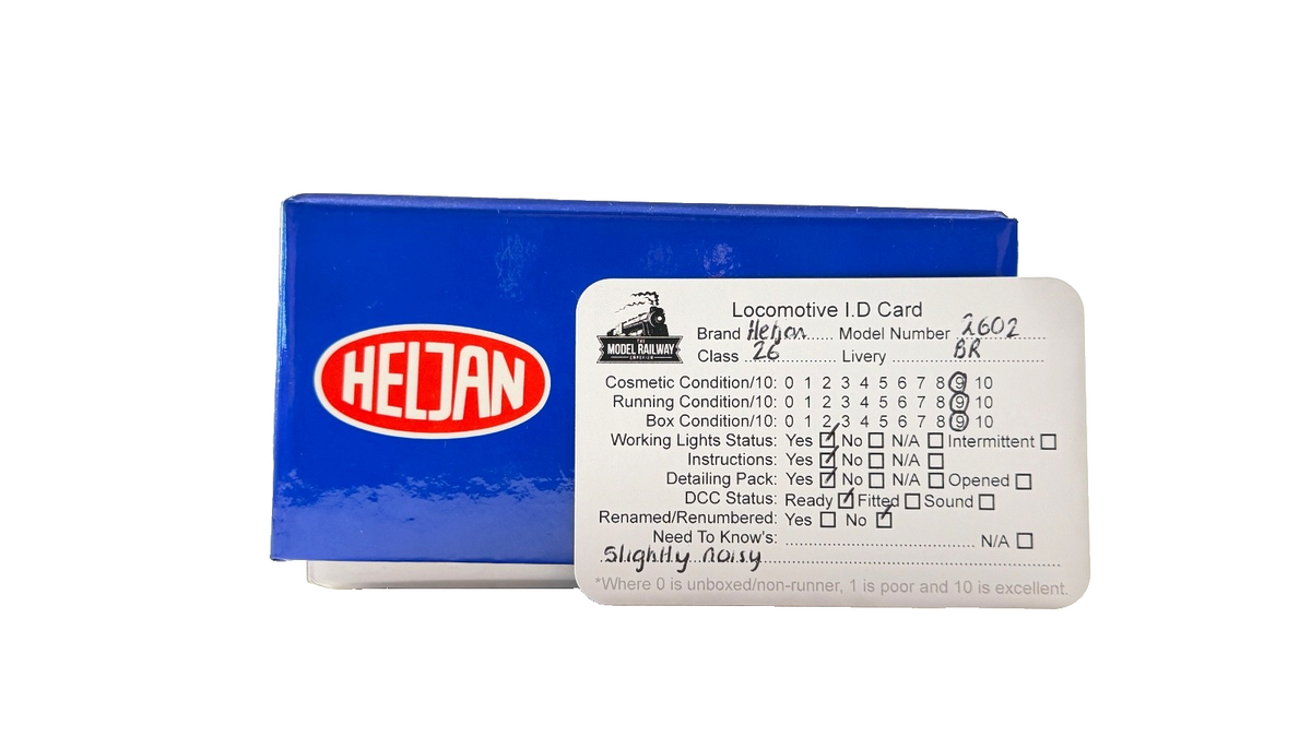 HELJAN OO GAUGE - 2602 - CLASS 26 DIESEL LOCOMOTIVE BR BLUE D5331 BOXED
