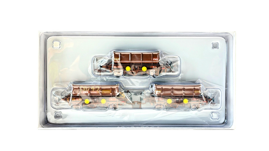 IRISH RAILWAY MODELS 00 GAUGE - IRM1052-IE-F - IARNROD EIREANN TRIPLE WAGON PACK