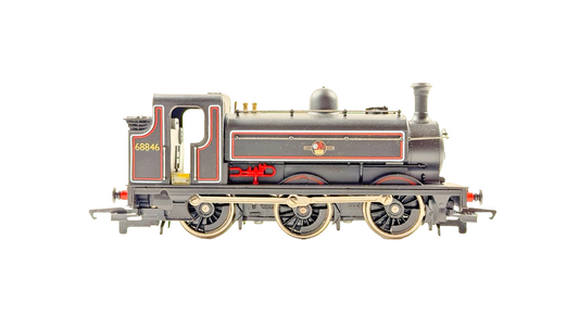 HORNBY 00 GAUGE - R186 - BR BLACK 0-6-0ST LOCOMOTIVE CLASS J52 68846 BOXED