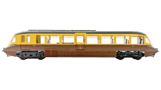 DAPOL OO GAUGE - 4D-011-004S - STREAMLINED RAILCAR GWR CHOC CREAM DCC SOUND