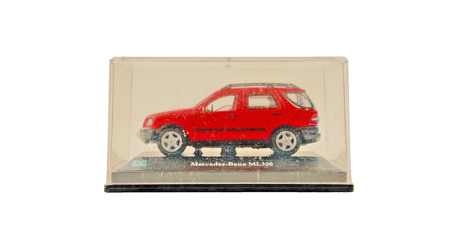 CARARAMA 1/72 SCALE - MERCEDES BENZ ML320 RED - BOXED