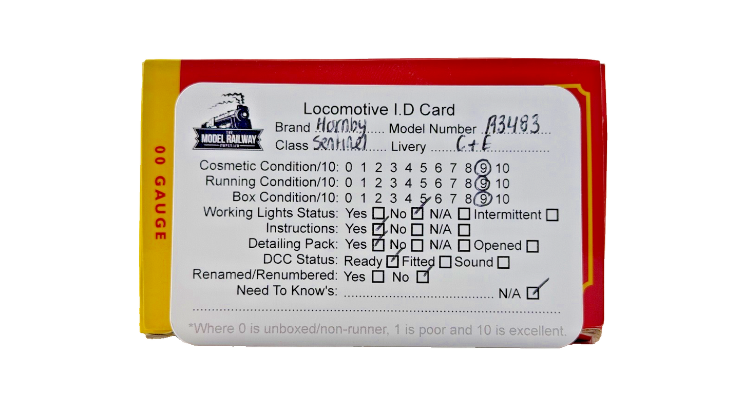 HORNBY OO GAUGE - R3483 - 0-4-0 DIESEL SENTINEL 'CROSSLEY AND EVANS' BOXED