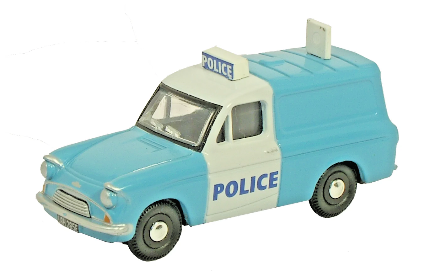 OXFORD DIECAST 1/76 SCALE - 76ANG030 - HULL CITY POLICE ANGLIA VAN - NEW