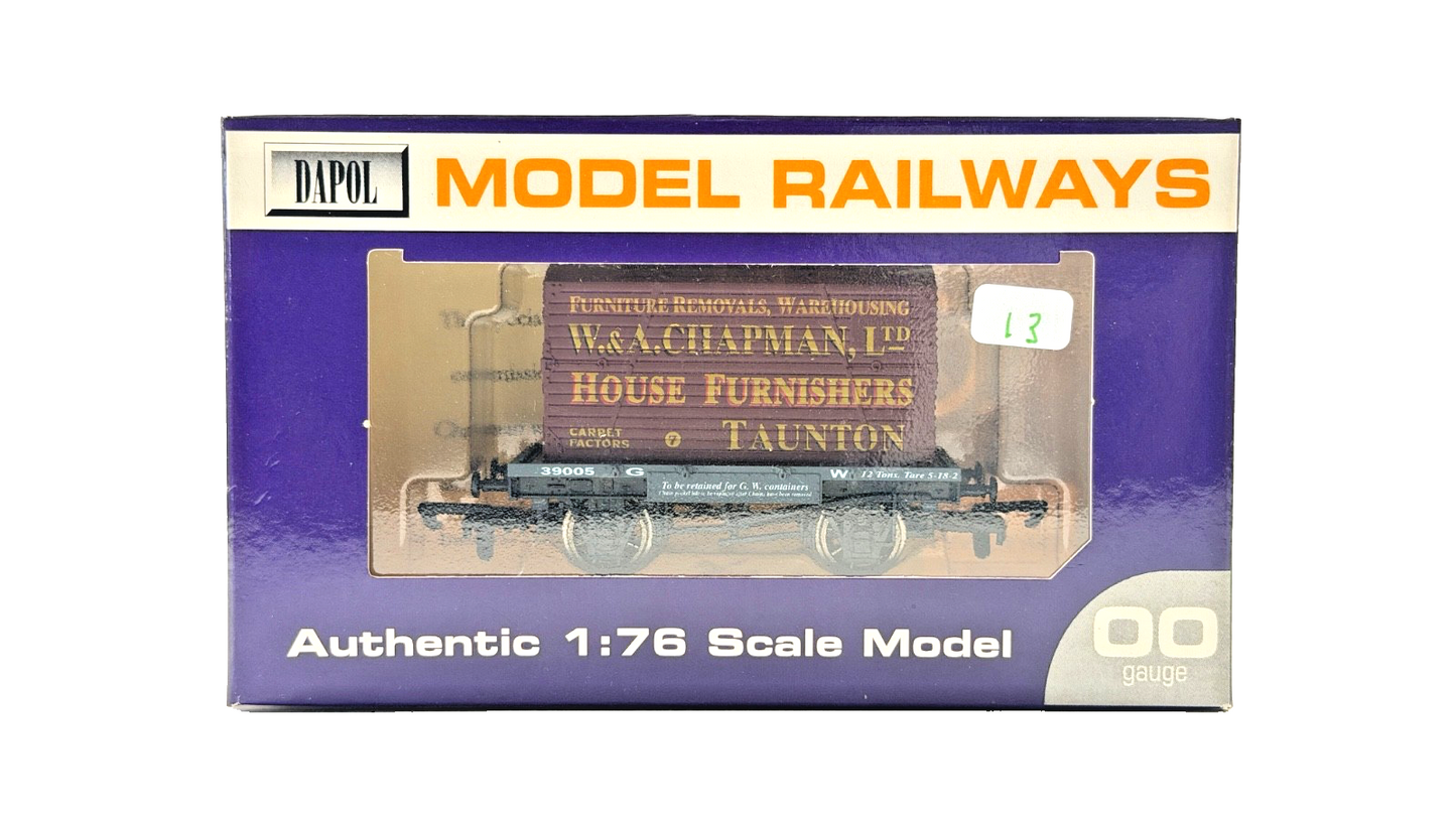 DAPOL 00 GAUGE - W & A CHAPMAN HOUSE FURNISHERS TAUNTON 39005 (LIMITED EDITION)