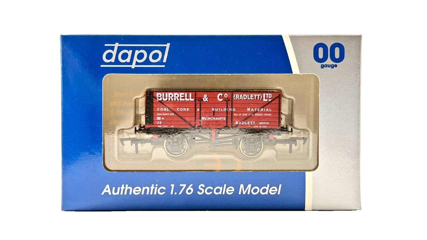 DAPOL 00 GAUGE - BURRELL & CO RADLETT COAL MERCHANTS HERTS 12 (LIMITED EDITION)