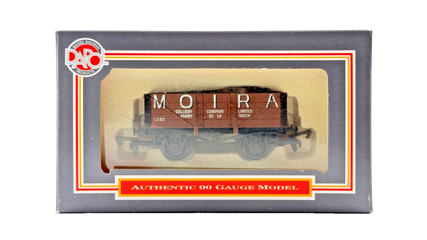 DAPOL 00 GAUGE - MOIRA COLLIERY ASHBY DE LA ZOUCH WAGON 1340 (LIMITED EDITION)
