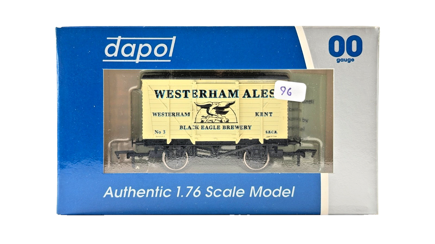 DAPOL 00 GAUGE - WESTERHAM ALES KENT BLACK EAGLE BREWERY VAN 3 (LIMITED EDITION)