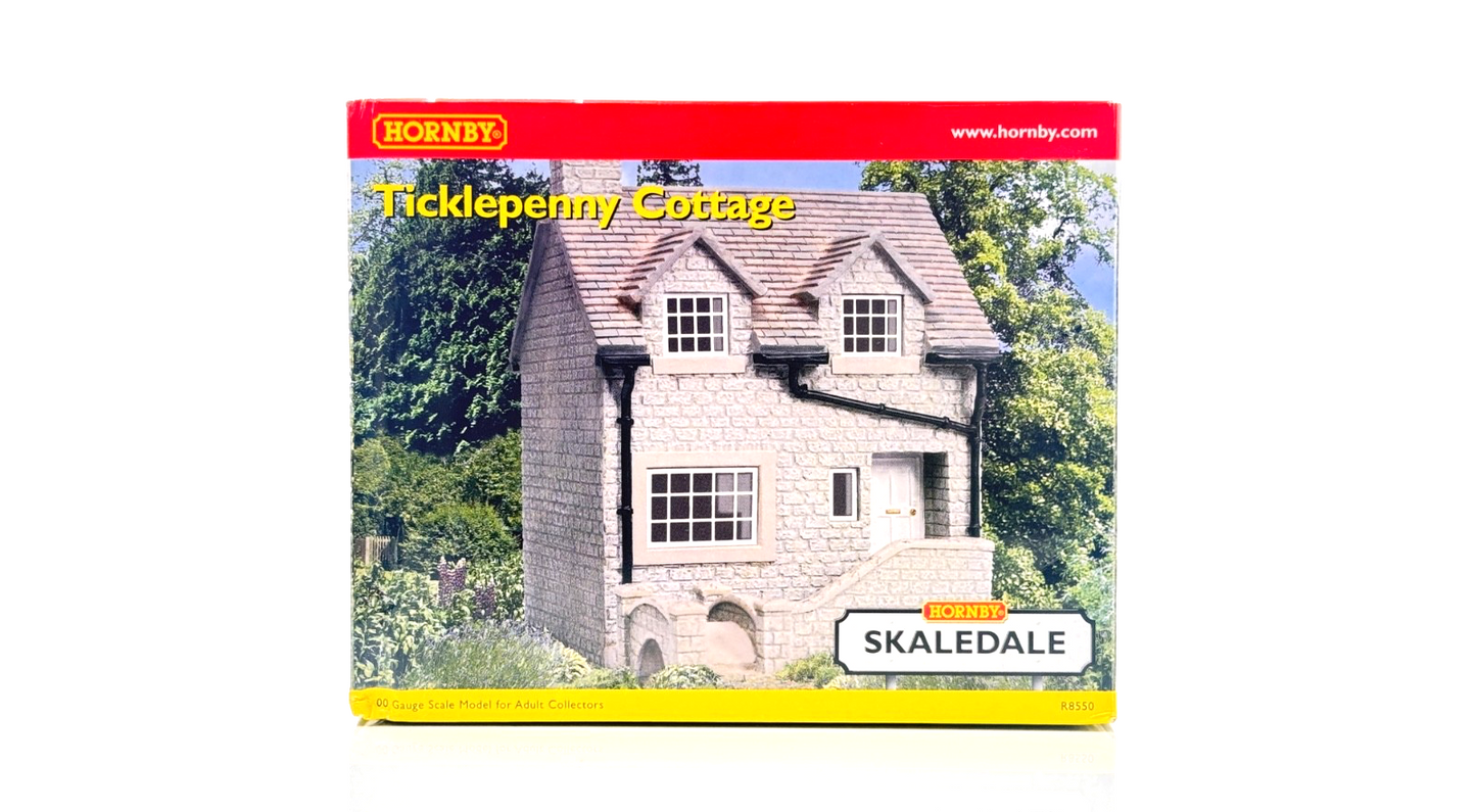 HORNBY 00 GAUGE SKALEDALE - R8550 - TICKLEPENNY COTTAGE - BOXED