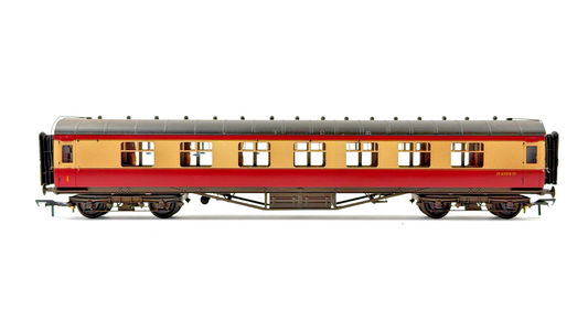 LARRY GODDARD 00 GAUGE BRASS KIT BUILT DIA.1925 CRIMSON CREAM COACH M4298M