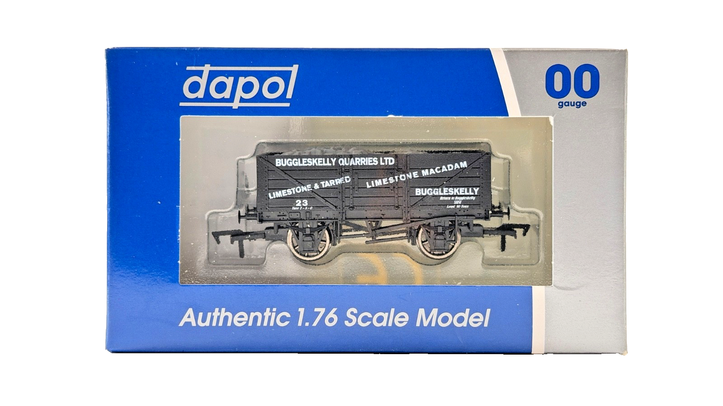 DAPOL 00 GAUGE - BUGGLESKELLY QUARRIES LIMESTONE SRNI WAGON 23 (LIMITED EDITION)