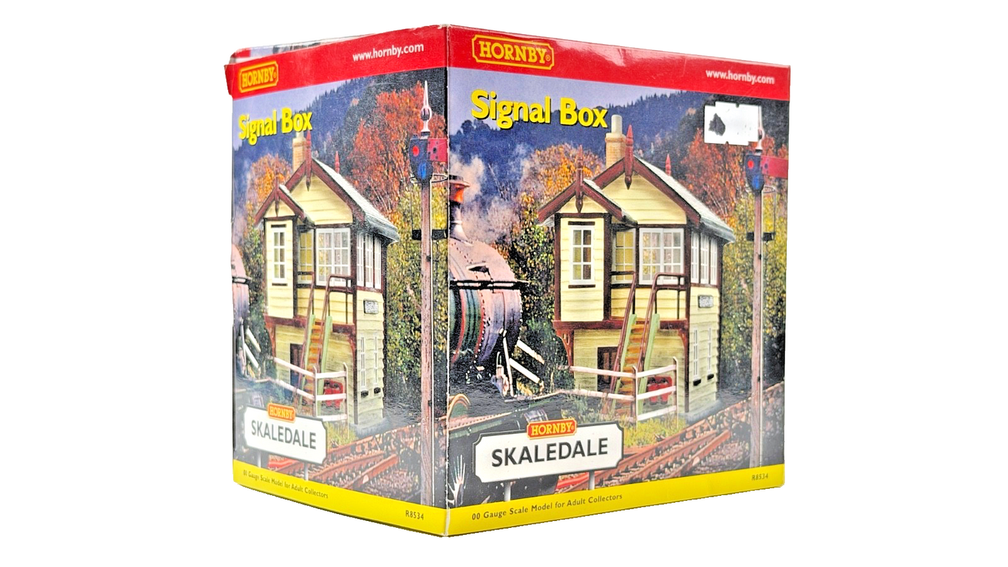 HORNBY OO GAUGE SKALEDALE - R8534 - SIGNAL BOX - BOXED