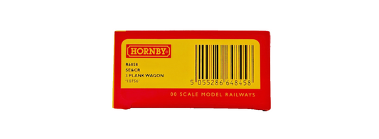 HORNBY OO GAUGE - R6858 - SE&CR SOUTH EASTERN & CHATHAM RAILWAY WAGON BOXED