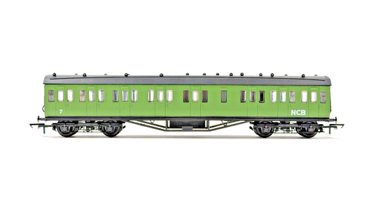 DAPOL 00 GAUGE - DCCC01 - NCB GREEN NATIONAL COAL BOARD COACH NO.7 (LTD EDITION)