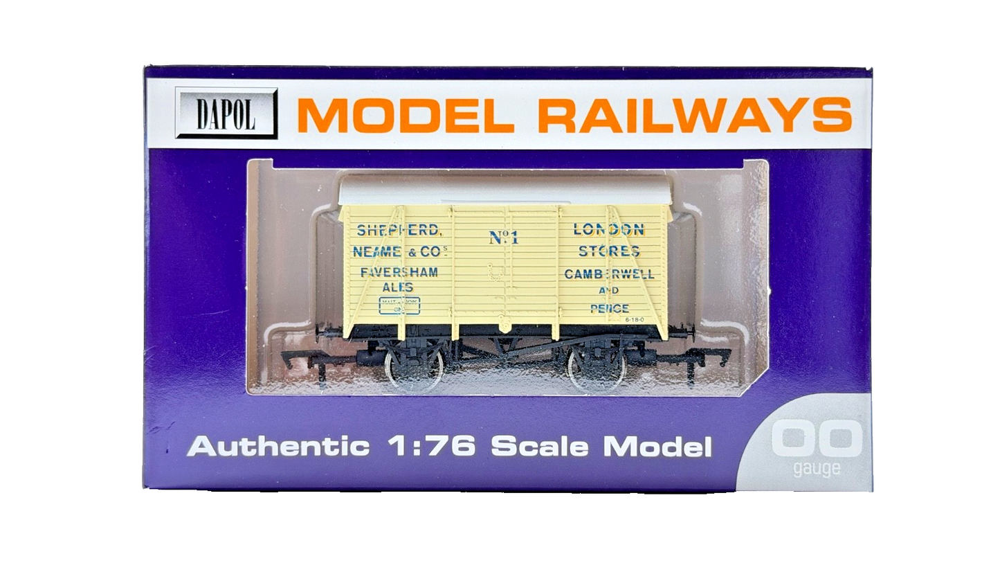 DAPOL 00 GAUGE - SHEPHERD NEAME FAVERSHAM ALES VENT VAN NO.1 (LIMITED EDITION)