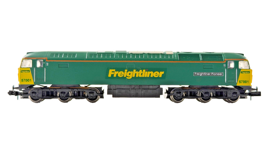 GRAHAM FARISH N GAUGE - NO.804A - CLASS 57 DIESEL 57001 FREIGHTLINER PIONEER