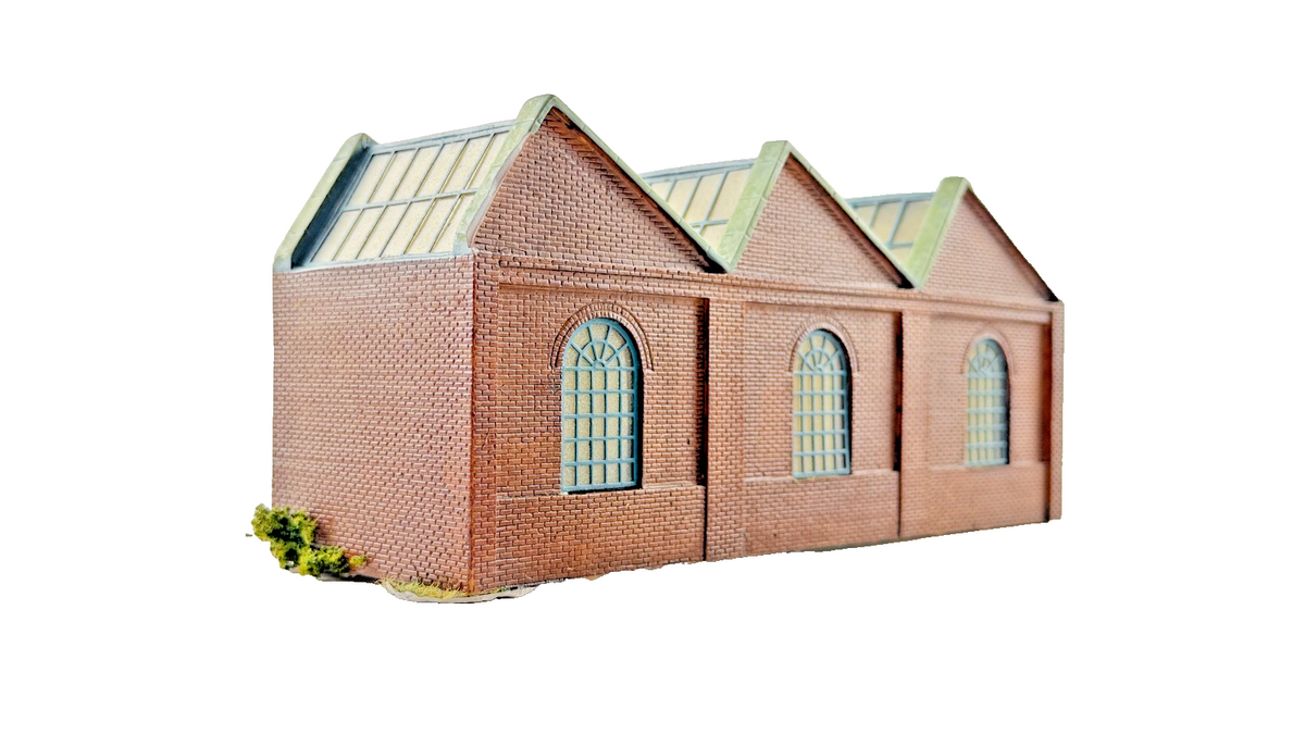 BACHMANN OO GAUGE SCENECRAFT - 44-022 - NORTH LIGHT FACTORY EXTENSION - BOXED