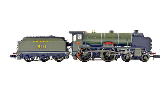 DAPOL N GAUGE - 2S-002-004 - SCHOOLS MERCHANT TAYLOR 910 SR MAUNSELL OLIVE GREEN