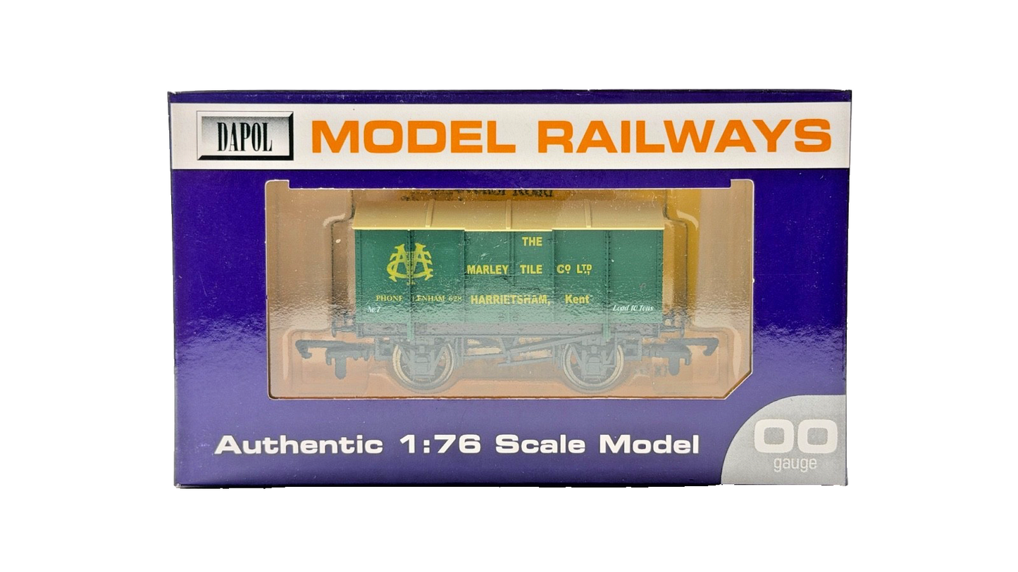 DAPOL 00 GAUGE - MARLEY TILE CO HARRIETSHAM KENT WAGON NO.7 (LIMITED EDITION)