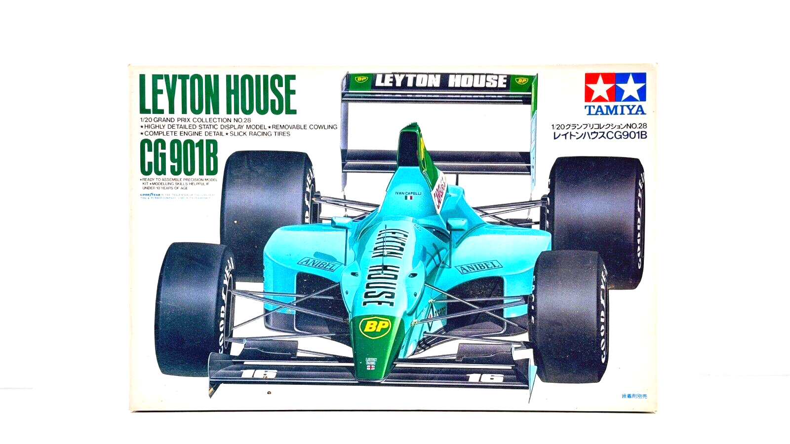 TAMIYA 1/20 - 20028 - LEYTON HOUSE CG 901B GRAND PRIX COLLECTION