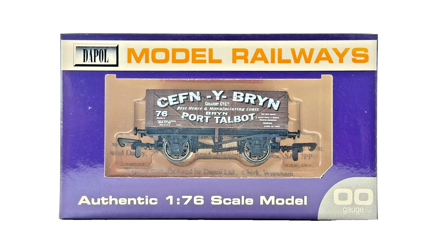 DAPOL 00 GAUGE - CEFN-Y-BRYN COLLIERY PORT TALBOT WAGON 76 (LIMITED EDITION)