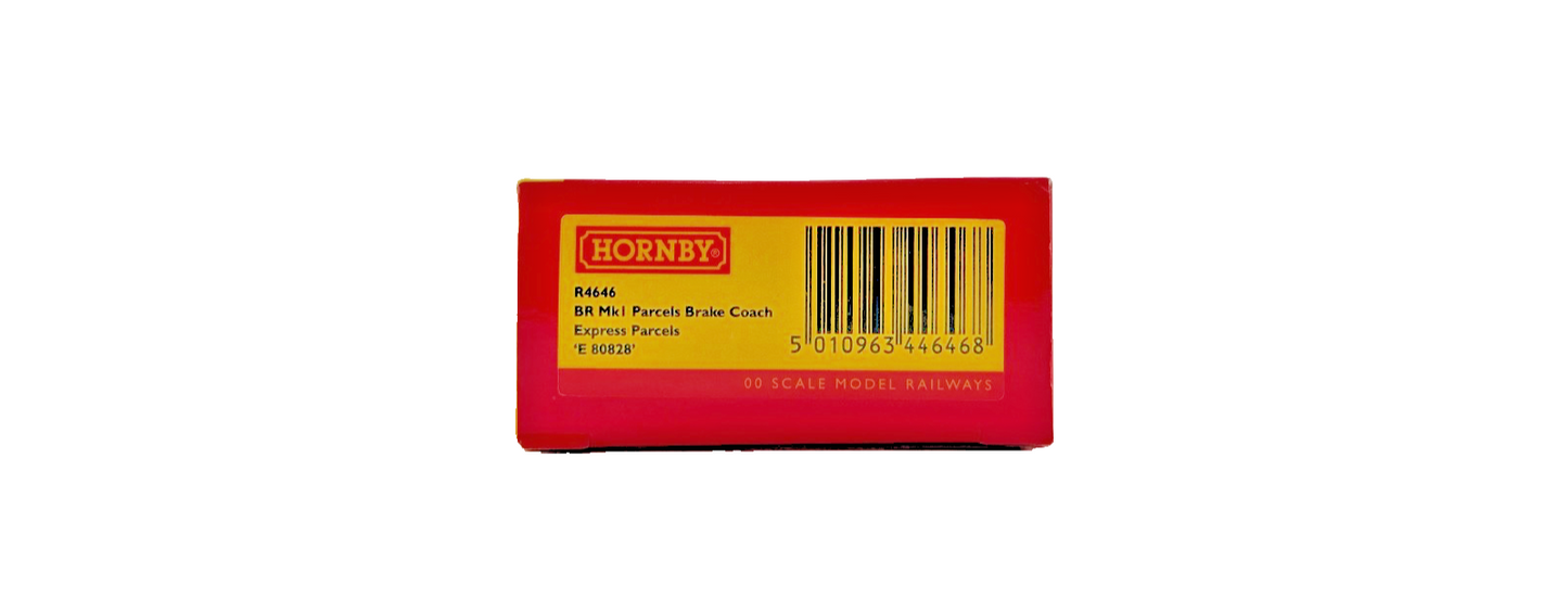 HORNBY OO GAUGE - R4646 - BR MK1 PARCELS BRAKE COACH EXPRESS PARCELS BLUE GREY