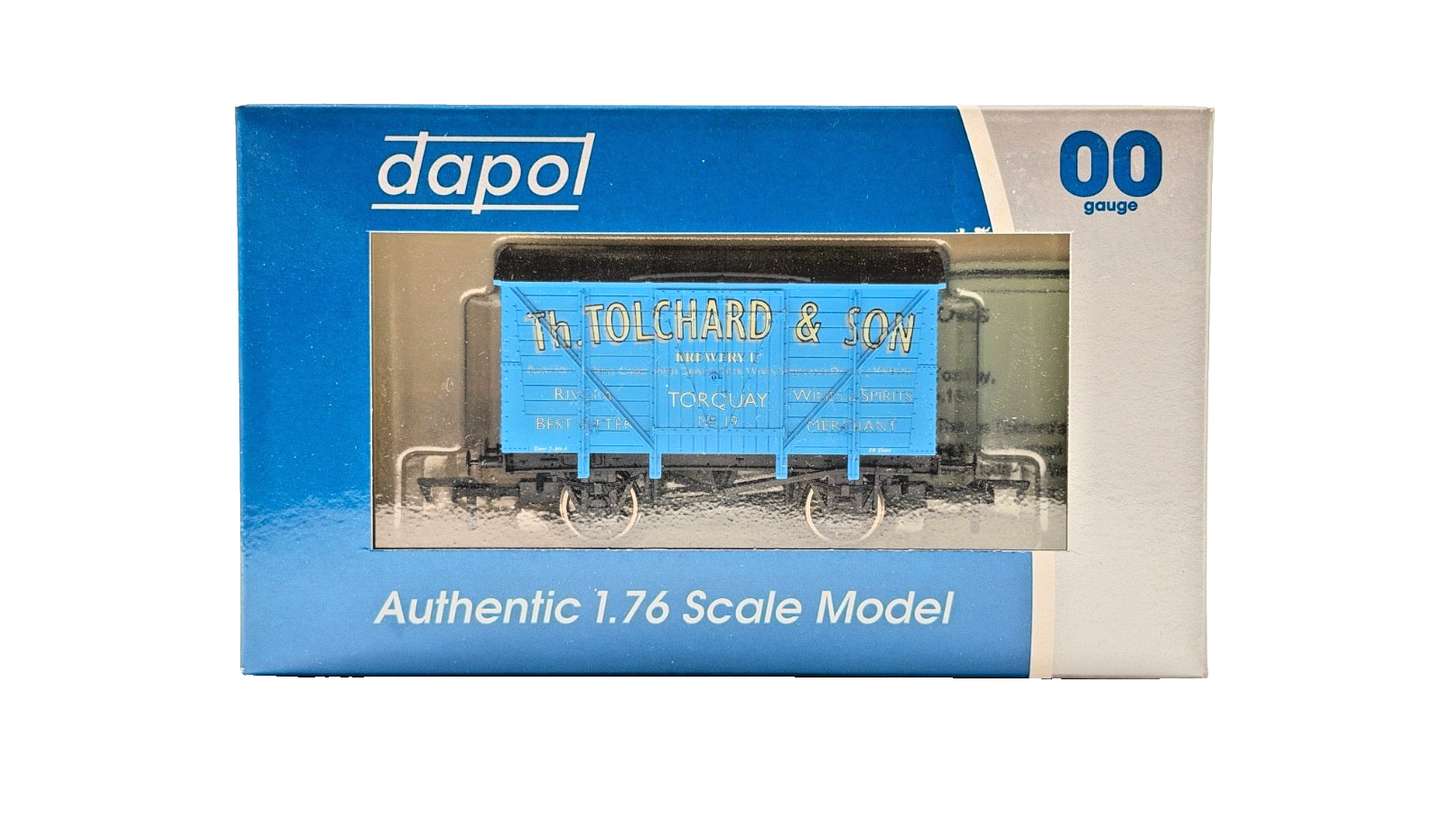 DAPOL 00 GAUGE - TOLCHARD & SON BREWERY TORQUAY VENT VAN NO.19 (LIMITED EDITION)