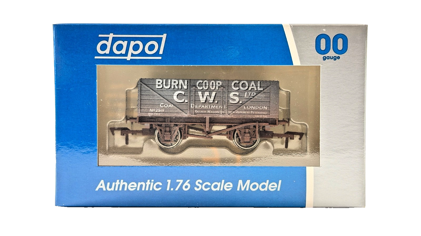 DAPOL 00 GAUGE - BURN COOP COAL C.W.S DEPT LONDON 2519 (W) (LIMITED EDITION)