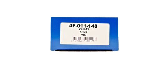 DAPOL OO GAUGE - 4F-011-148 - VE DAY ARMY VB3 VENT VAN BOXED