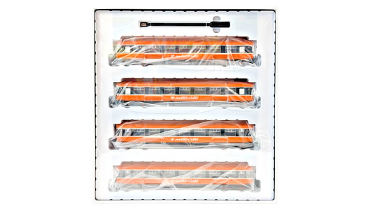 IRISH RAILWAY MODELS 00 GAUGE - IRM1249B - CIE ORANGE 4 PASSENGER COACH SET