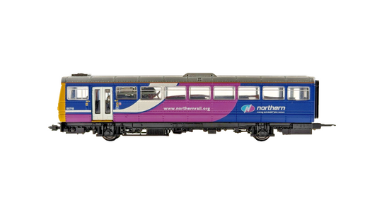DAPOL N GAUGE - ND116A - CLASS 142 PACER 2 CAR DMU NORTHERN RAIL 142065 BOXED