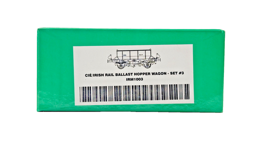 IRISH RAILWAY MODELS 00 GAUGE - IRM1003 - CIE IRISH RAIL BALLAST HOPPER SET 3