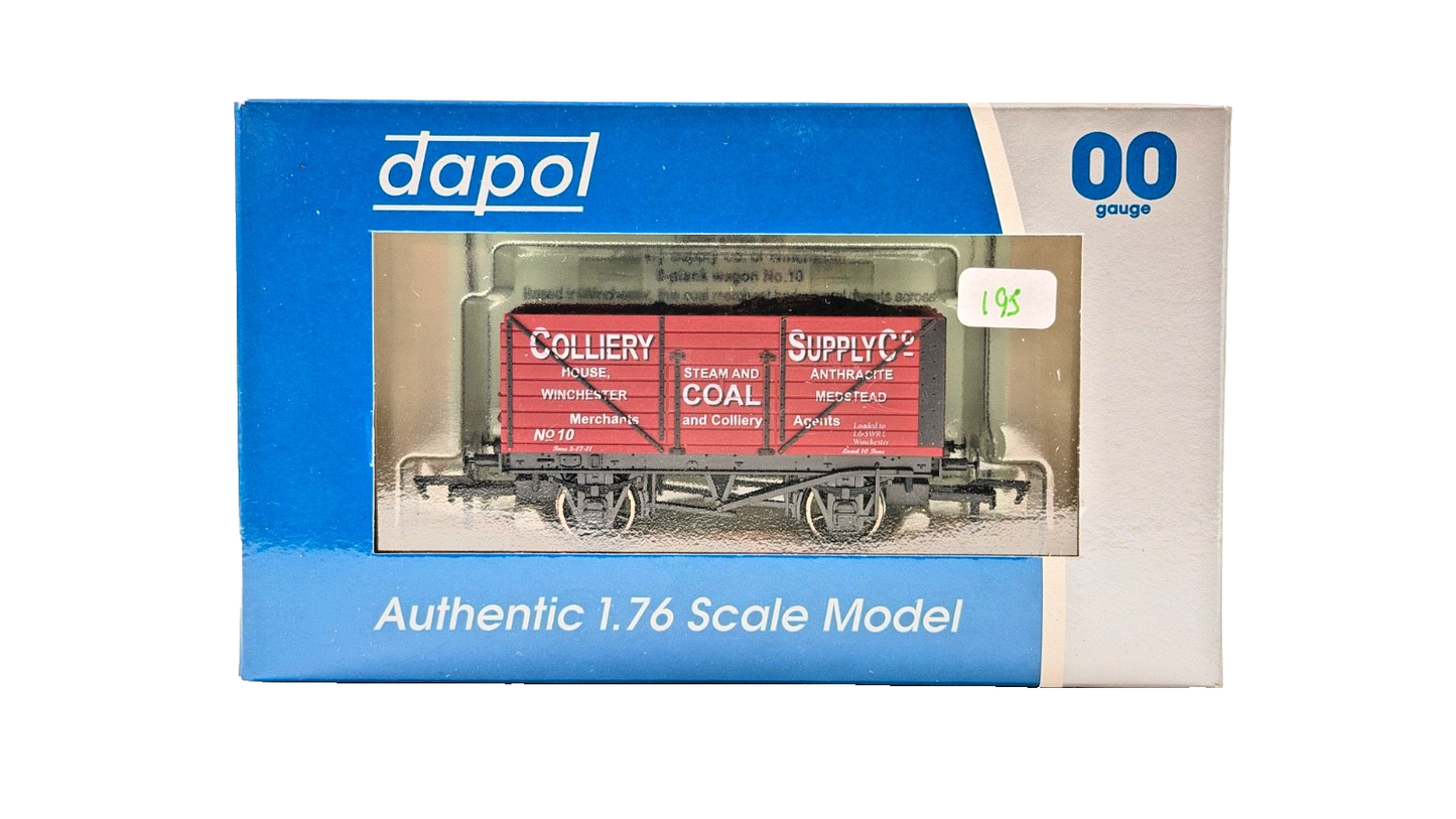 DAPOL 00 GAUGE - COLLIERY SUPPLY CO WINCHESTER MEDSTEAD NO.10 (LIMITED EDITION)