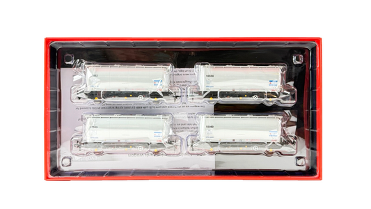 REVOLUTION TRAINS OO GAUGE - RT-PCA20-404L - PCA ALUMINA POWDER TANK WAGON SET