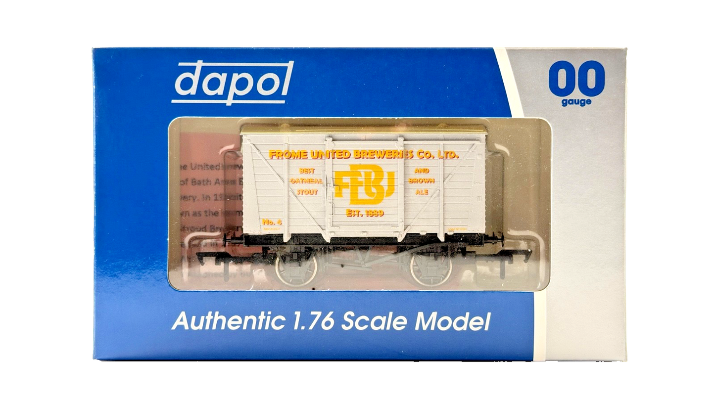 DAPOL 00 GAUGE - FROME UNITED BREWERIES VENT VAN NO.4 (LIMITED EDITION)