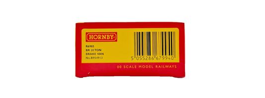 HORNBY OO GAUGE - R6985 - BR 20T BRAKE VAN B954913 BOXED