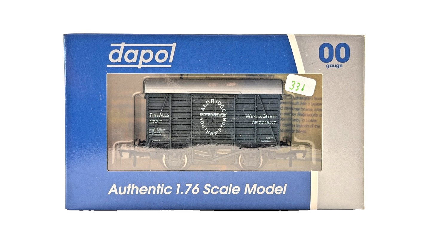 DAPOL 00 GAUGE - BEDFORD BREWERY ALDRIDGE SOUTHAMPTON VAN NO.2 (LIMITED EDITION)
