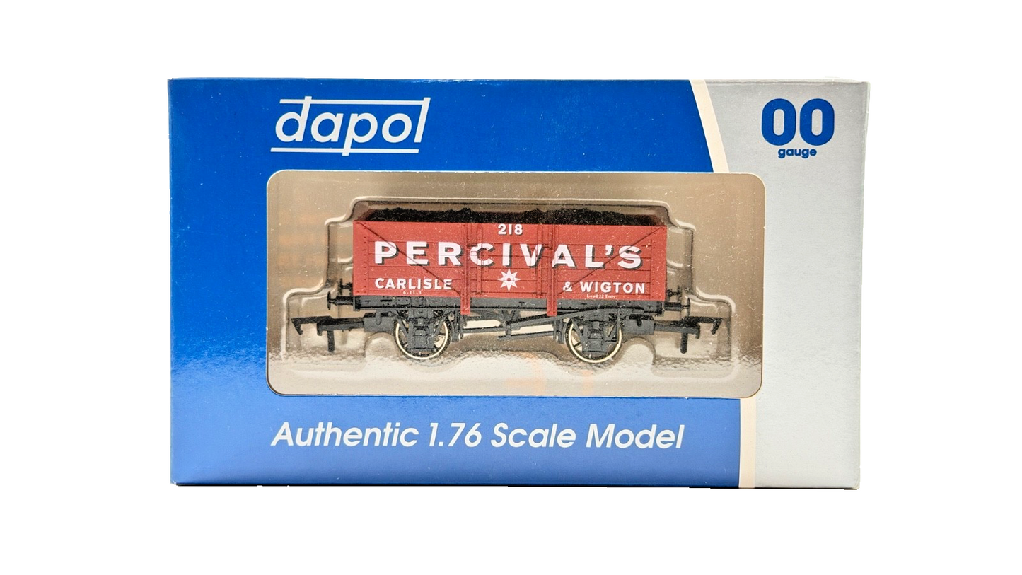 DAPOL 00 GAUGE - PERCIVALS COLLIERY OF CARLISLE & WIGTON 218 (LIMITED EDITION)