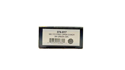GRAHAM FARISH N GAUGE - 374-817 - MK1 FO FIRST OPEN COACH BR GREEN (SR) BOXED