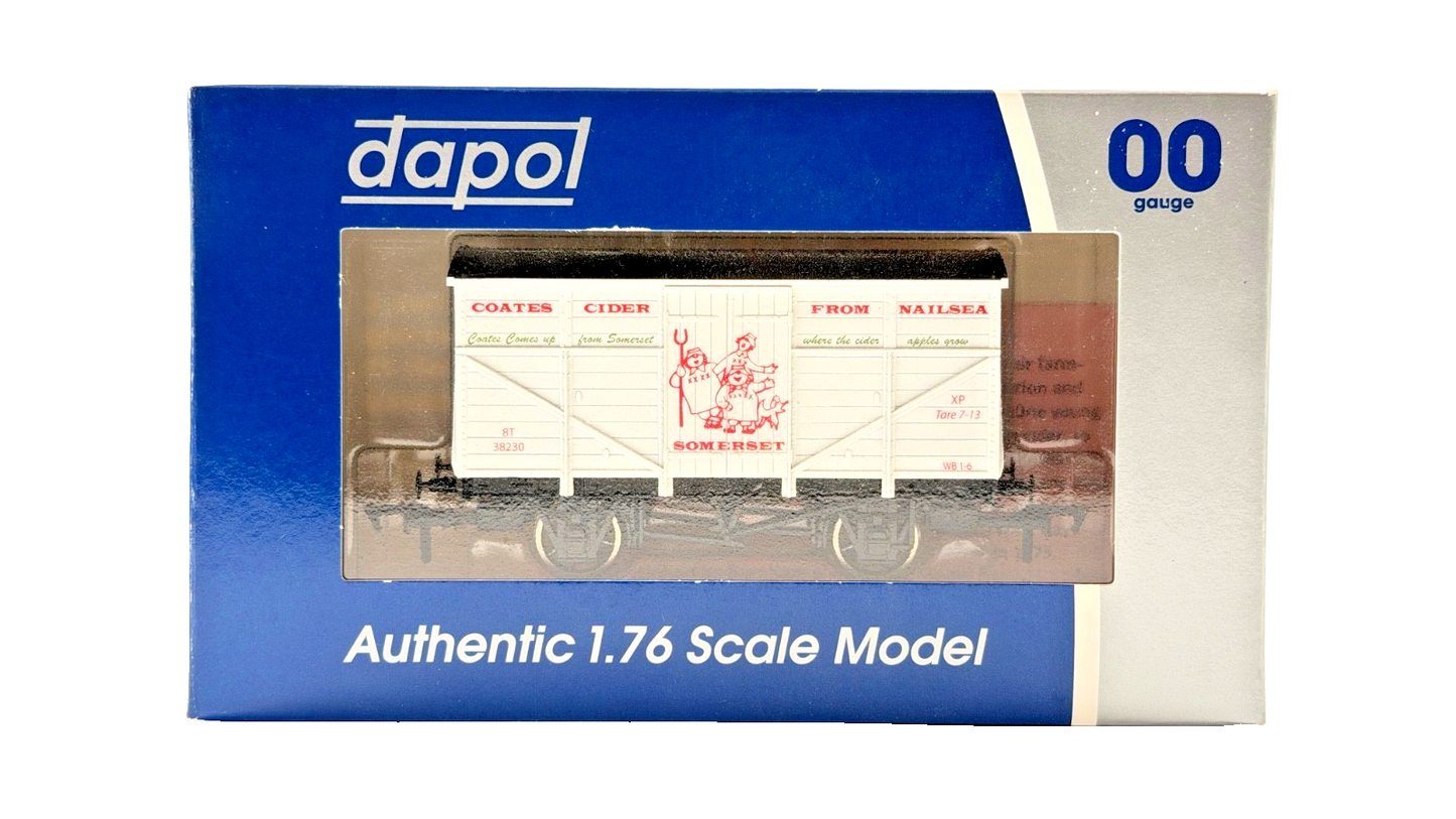 DAPOL 00 GAUGE - COATES CIDER NAILSEA SOMERSET VAN NO.38230 (LIMITED EDITION)