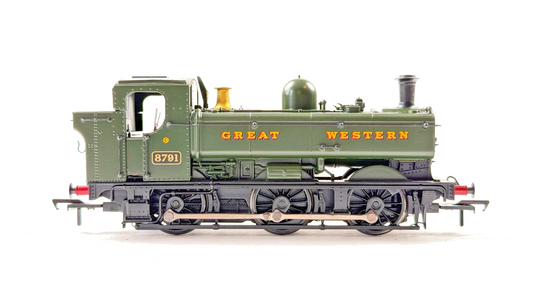 BACHMANN 00 GAUGE - 32-204A - GWR 8750 TANK 8791 GWR GREEN (GREAT WESTERN) BOXED