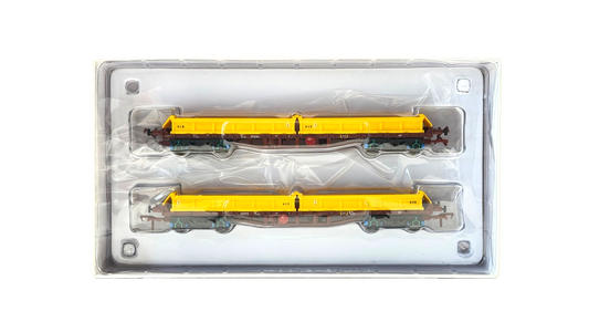 IRISH RAILWAY MODELS 00 GAUGE - IRM1070-A - CIE 42FT BOGIE FLAT WAGON RED OXIDE